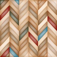 Seamless Color Abstract Zigzag Vector Background N4