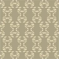 beige floral wallpaper N5
