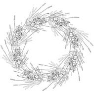 floral motif