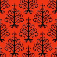 Suzani vector ethnic pattern with Kazakh motifs N12