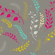 Seamless Floral Pattern N769