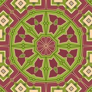 Vector seamless abstract geometric pattern N145