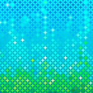 Abstract spring mosaic