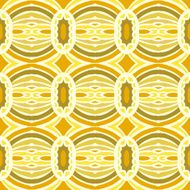 Tribal pattern with overlapping circles