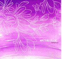Watercolor floral N2