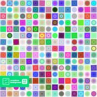Abstract Geometric Squares Background Vector