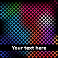 Background with dark mosaic pattern