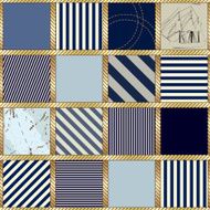 Style nautical pattern