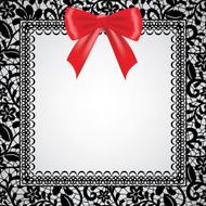 lace floral frame N7
