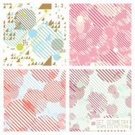 Seamless simple geometric pattern