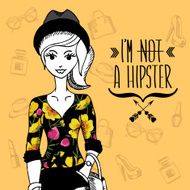 Hipster girl N20