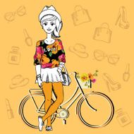Hipster girl N21
