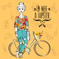 Hipster girl N23