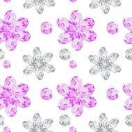 Gems Seamless PAttern