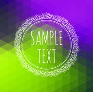 geometric background made of triangles N100
