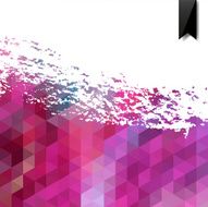 geometric background made of triangles N102