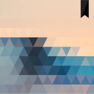 geometric background made of triangles N104