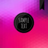 geometric background made of triangles N109