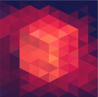 geometric background made of triangles N111