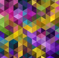 geometric background made of triangles N112