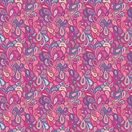 Hand-drawn vector seamless floral pattern N3