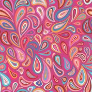 Hand-drawn vector seamless floral pattern N4