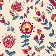 Seamless texture with flowers N104