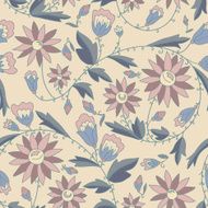 Seamless texture with flowers N106