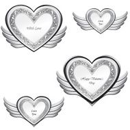 Heart with wings