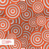 Abstract Seamless Circles Pattern Vector N15