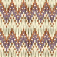 seamless zigzag vector knitted background N7