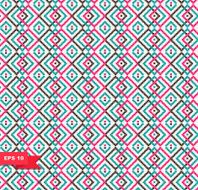 Decorative texture in traditional bright colors