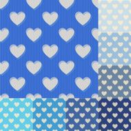 Seamless heart pattern N15