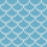 Seamless pattern with scale