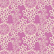 Flower lacy seamless background N36