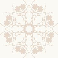 neutral floral background swirl and curve N26