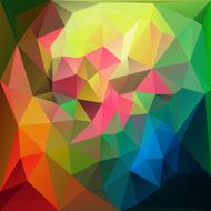 Abstract Triangle Background Vector
