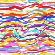 Abstract Seamless Colorful Striped Background N2
