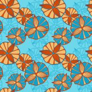 Seamless spring pattern N5