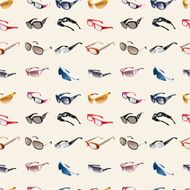 seamless Glasses &amp; Sunglasses pattern