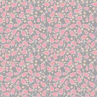 Seamless Abstract Pink Flower N2