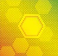 Abstact modern hexagon background