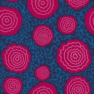 Seamless Pattern with floral ornament N3