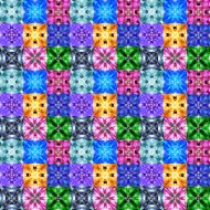 background with square gemstones