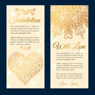 Vector Valentine&#039;s day lacy paper heart greeting card N23