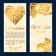 Vector Valentine&#039;s day lacy paper heart greeting card N24