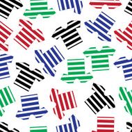 color navy t-shirts pattern eps10