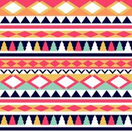 Seamless vector tribal texture N7