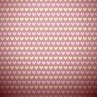 Romantic vector seamless pattern (tiling) Sweet pink