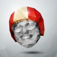 Polygonal head
